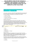NURS 6501 Midterm Exam 2 &sol; NURS6501 Midterm Exam 2&colon; Advanced Pathophysiology