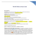 NR602 &sol; NR-602 Midterm Study Guide &lpar;Latest 2021 &sol; 2022&rpar;&colon; Primary Care of the Childbearing & Childrearing Family Practicum - Chamberlain