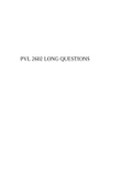 PVL 2602 LONG QUESTIONS