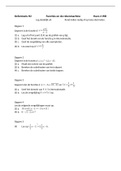 Oefentoets moderne wiskunde H2 havo 4
