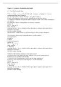 ECO 2023 Chapter 1- Economics Chapter 1&colon; Foundations and Models&comma; Test Bank