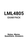 LML4805 - EXAM PACK (2022)