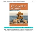 Psychiatric Nursing: Contemporary Practice (6th Edition by Boyd)