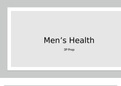 NUR 634  - 3P Prep Men's Health.