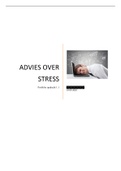 *Portfolio opdracht 1.1 Advies over stress - Hogeschool NTI - Toegepaste Psychologie jaar 1 * 