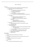 NR 340 CRITICAL CARE EXAM 1 STUDY GUIDE &lpar;2022&sol;2023&rpar;-Chamberlain