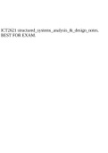 ICT2621 structured_systems_analysis_&_design_notes. BEST FOR EXAM.