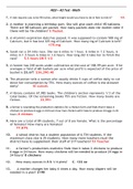 HESI A2 Math Practice Exam: HESI – A2 Test - Math