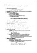 PSY 350 - EXAM 2 STUDY GUIDE.