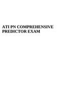 ATI PN Comprehensive Predictor Exam 2021.