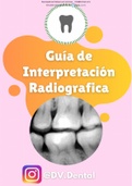Interpretación radiográfica. guía de interpretación radiográfica 