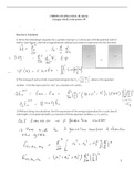Physical Chemistry II CHM4411- Final Questions & Answers