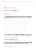 Nursing Management Critical Care