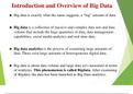 Big data Introduction