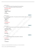 Path - Epid MIcro Quiz//BIOL MISC Path - Epid MIcro Quiz . Questions and Answers 2021 Latest exam/ Chamberlain College of Nursing