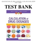 Calculation of Drug Dosages 11th Edition Ogden Test Bank all chapters.pdf