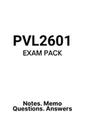 PVL2601 - EXAM PACK (2022) 