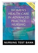 TEST BANK FOR WOMEN’S HEALTH CARE IN ADVANCED PRACTICE NURSING 2ND EDITION BY ALEXANDER
