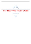 ATI- MED SURG STUDY GUIDE