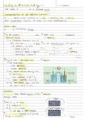 Electricity Physics Notes