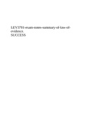 LEV3701-exam-notes-summary-of-law-ofevidence.