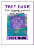 Women&rsquo;s Health Care in Advanced Practice Nursing&comma; 2nd Edition by&colon; Alexander&comma; Ivy M Test Bank ISBN&colon; 978 0826190017