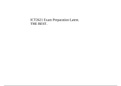ICT2621 Exam Preparation-Latest