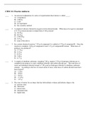 CHEMISTRY REVISION EXAM PACK (CHM111 Midterm   Practice 1to6)____WITH 100% correct answers best chemistry study material