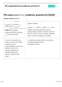 PN comprehensive predictor practice B [2020]