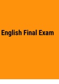 Exam &lpar;elaborations&rpar; Eng Final Exam 