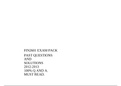 FIN2601 EXAM PACK PAST QUESTIONS AND SOLUTIONS 2012-2013 100% Q AND A. MUST READ.