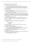 CLC 222 Module 6 Exam Special Considerations QUESTION AND ANSWER