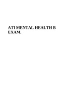 ATI Mental Health B