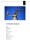 Juridisch analyse sociaal recht