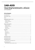 Protocol Afasie vaardigheidstoets ADD Jaar 2 &lpar;2AB-ADD&rpar;