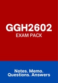 GGH2602 - EXAM PACK (2022)