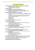 C787 Nutrition Study Guide 2021