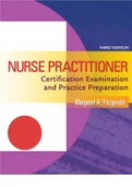 Nursing&colon; Nurse Practitioner Certification Examination and Practice Preparation Fitzgerald Margaret A&period;
