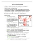 Maternity Nursing Exam 1 Study Guide