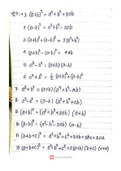 Important Mathematics Formulas Part 1