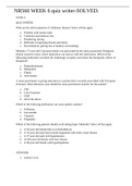 NR566 WEEK 6 quiz writer-SOLVED&period;