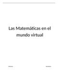 Las matematicas en el mundo virtual