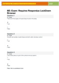 Portage Learning &sol; BIOD 151 Modul 5 Exam Questions & Answers Latest