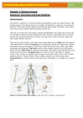 Portage Learning &sol; BIOD 151 Module 4 skeletal system anatomy Latest