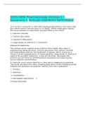 2021 HESI Pharmacology Version 1 &ndash; Questions 1 Through 100&lpar;WITH RATIONALE