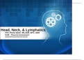 NURS 110 - N 190 Head, Neck, & Lymphatics.