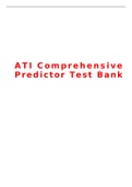 ATI Comprehensive Predictor Test Bank
