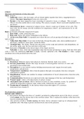 NR 302 Health Assessment  Exam 2 Concept Guide / NR302 Exam 2 Concept Guide : Health Assessment I: Chamberlain ( Latest 2021/2022)