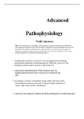 NURS6501 Advanced Pathophysiology Midterm & Final Exam 2021.