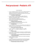 ATI PEDIATRICS PROCTORED EXAM&vert;COMPLETE GUIDE BY ATI EXPERTS&vert;
